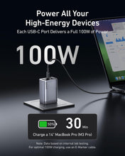 Load image into Gallery viewer, Anker Prime Charger (100W, 3 Ports, GaN)