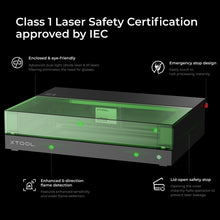Load image into Gallery viewer, xTool S1 + 1064nm IR Laser Kit: Enclosed Diode Laser Engraver & Cutter