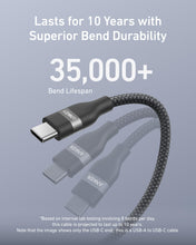 Load image into Gallery viewer, Anker USB-A to USB-C Cable (3 ft/6 ft, Upcycled-Braided)