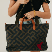 Load image into Gallery viewer, Chelsie Canvas Printed Tote - CAMO PREORDER!