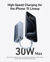Load image into Gallery viewer, Anker Nano Power Bank (30W, Built-In USB-C Cable)