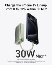 Load image into Gallery viewer, Anker Nano Power Bank (30W, Built-In USB-C Cable)
