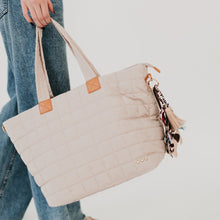 Load image into Gallery viewer, Day Dreamer Quilted Tote Bag
