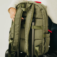 Load image into Gallery viewer, Go-To Organized Puffer Nylon Backpack