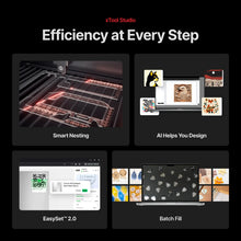 Load image into Gallery viewer, xTool P3 80W Flagship CO2 Laser Cutter with Intelligent Automation