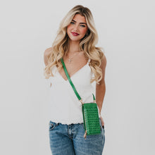 Load image into Gallery viewer, Woven Double Duty Phone Bag