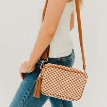 Load image into Gallery viewer, Woven Willow Camera Crossbody Bag