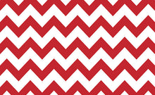 Load image into Gallery viewer, Savage Red & White Chevron Printed Background Paper