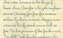 Load image into Gallery viewer, Savage Romantic Script Printed Background Paper