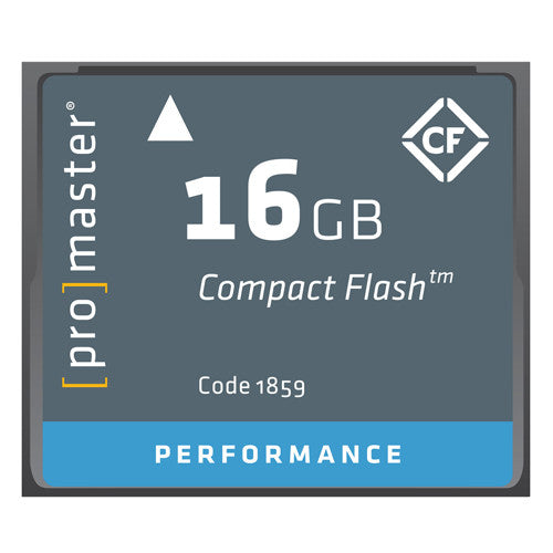 Promaster Compact Flash 16GB 500x Performance