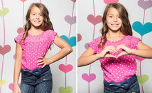 Load image into Gallery viewer, Savage Floating Hearts Printed Background Paper