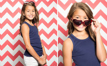 Load image into Gallery viewer, Savage Red & White Chevron Printed Background Paper