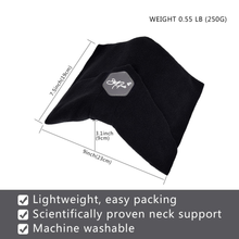 Load image into Gallery viewer, Modern Travel Pillow - Black