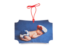 Load image into Gallery viewer, Customizable Canvas Ornament