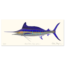 Load image into Gallery viewer, Striped Marlin Masterwork Canvas