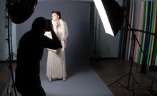 Load image into Gallery viewer, Savage Photo Gray Infinity Vinyl Background