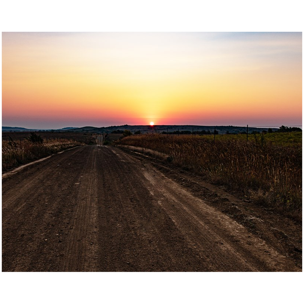 Morning Country Road Fine Art Print