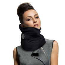 Load image into Gallery viewer, Modern Travel Pillow - Black