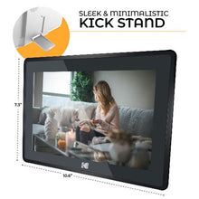 Load image into Gallery viewer, Kodak 10" Digital Picture Frame with Wi-Fi and Multi-Touch Display (Matte Black)