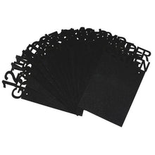 Load image into Gallery viewer, Child Graduation Party Photo Frame Bunting Black