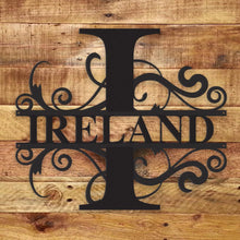 Load image into Gallery viewer, Fancy Monogram - Metal Wall Art/Decor