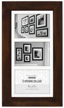 Load image into Gallery viewer, Malden Manhattan Series Stone Walnut Frame with Mat