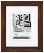 Load image into Gallery viewer, Malden Manhattan Series Stone Walnut Frame with Mat