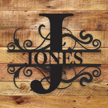 Load image into Gallery viewer, Fancy Monogram - Metal Wall Art/Decor