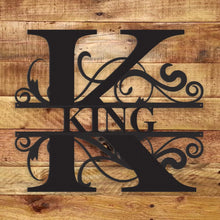 Load image into Gallery viewer, Fancy Monogram - Metal Wall Art/Decor