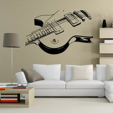 Load image into Gallery viewer, Removable Guitar Wall Sticker
