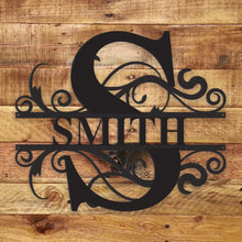 Load image into Gallery viewer, Fancy Monogram - Metal Wall Art/Decor