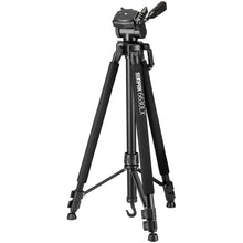 Load image into Gallery viewer, Sunpak 6630LX 66" Camera and Video Tripod with Adapters