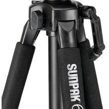 Load image into Gallery viewer, Sunpak 6630LX 66&quot; Camera and Video Tripod with Adapters
