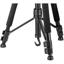 Load image into Gallery viewer, Sunpak 6630LX 66" Camera and Video Tripod with Adapters