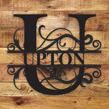 Load image into Gallery viewer, Fancy Monogram - Metal Wall Art/Decor