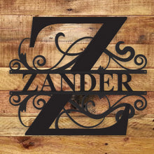 Load image into Gallery viewer, Fancy Monogram - Metal Wall Art/Decor