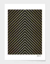Load image into Gallery viewer, Minimalist and golden art Frame