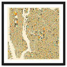 Load image into Gallery viewer, New York Map Art Print