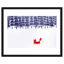 Load image into Gallery viewer, Alone In The Forest Art Print