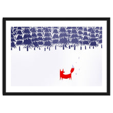 Load image into Gallery viewer, Alone In The Forest Art Print