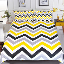 Load image into Gallery viewer, BeddingOutlet Classical Bedding Set Simple Style Arrow Printed Duvet Cover With Pillowcase Gray and White Bed Set Bedclothes