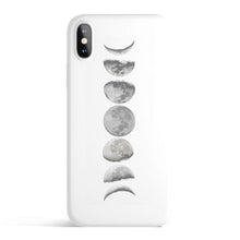 Load image into Gallery viewer, Moon Phases - Colored Candy Matte TPU iPhone Case Cover