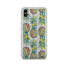 Load image into Gallery viewer, Hawaiian Pineapple iPhone & Samsung Clear Phone Case Cover