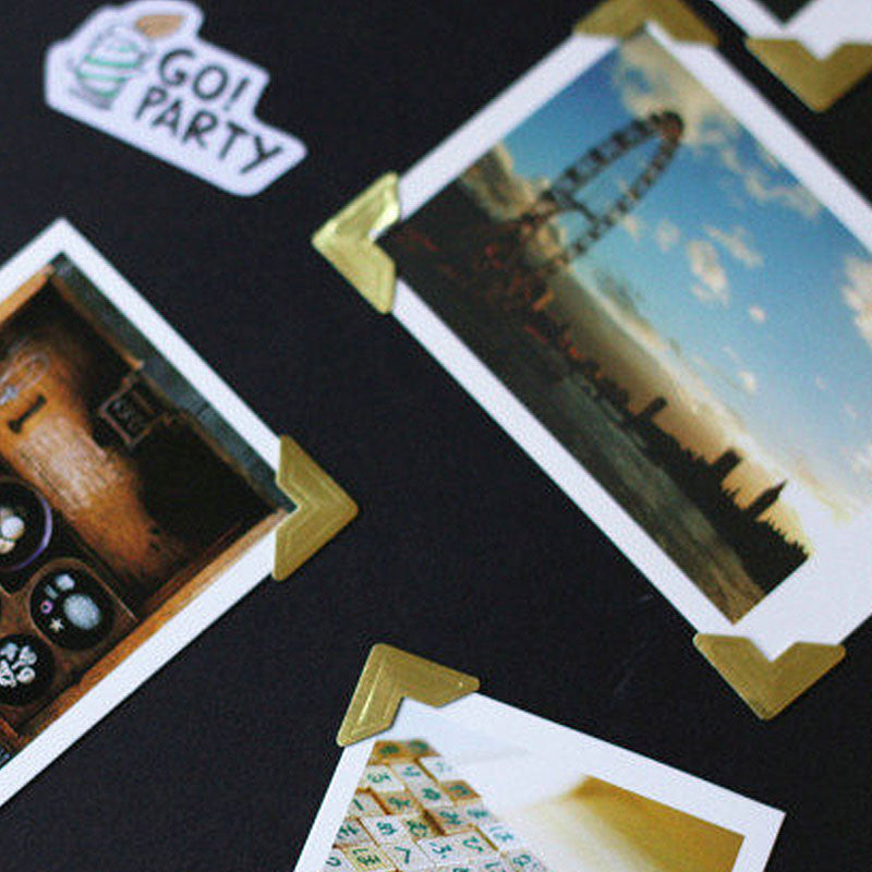 24pcs Photo Corners Sticker Tape For DIY Handcraft Album Stamp Scrapbook Craft