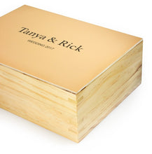 Load image into Gallery viewer, Custom Wooden Box