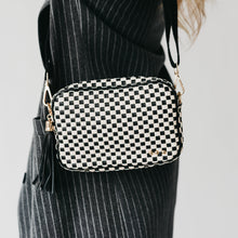 Load image into Gallery viewer, Woven Willow Camera Crossbody Bag

