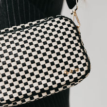 Load image into Gallery viewer, Woven Willow Camera Crossbody Bag
