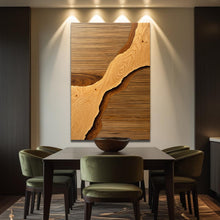 Load image into Gallery viewer, Wood Rift Wall Art
