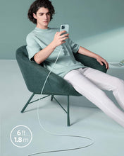 Load image into Gallery viewer, Anker <b>641</b> USB-C to Lightning Cable (Flow, 3 ft Silicone)
