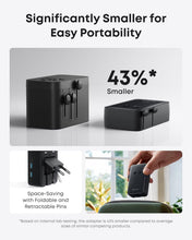 Load image into Gallery viewer, Anker Nano Travel Adapter (5-in-1, 20W, 1-Pack)
